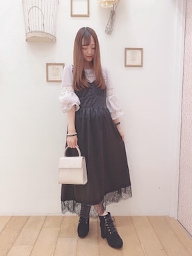 マジェスティックレゴン西宮ガーデンズ店スタッフさん（レディース・153cm）の秋コーディネート