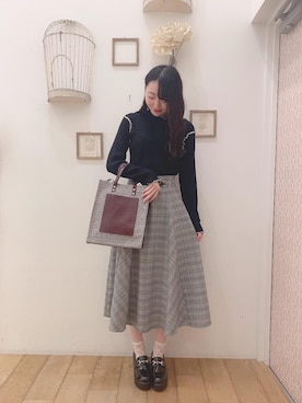 マジェスティックレゴン西宮ガーデンズ店スタッフさん(レディース・164cm)の秋コーディネート