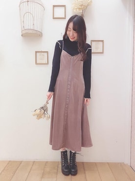 マジェスティックレゴン西宮ガーデンズ店スタッフさん（レディース・164cm）の秋コーディネート