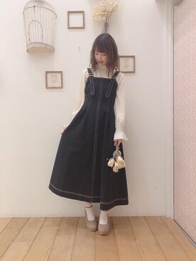 マジェスティックレゴン西宮ガーデンズ店スタッフさん（レディース・155cm）の秋コーディネート