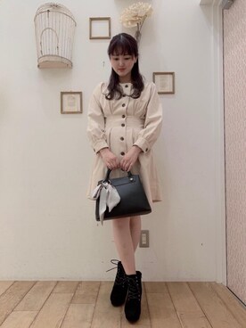 マジェスティックレゴン西宮ガーデンズ店スタッフさん（レディース・155cm）の秋コーディネート