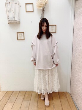 マジェスティックレゴン西宮ガーデンズ店スタッフさん(レディース・153cm)の冬コーディネート