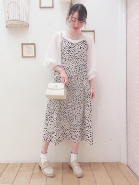 マジェスティックレゴン西宮ガーデンズ店スタッフさん(レディース・164cm)の春コーディネート