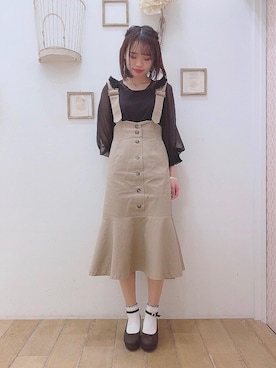 マジェスティックレゴン西宮ガーデンズ店スタッフさん(レディース・155cm)の春コーディネート