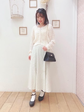 マジェスティックレゴン西宮ガーデンズ店スタッフさん(レディース・155cm)の春コーディネート