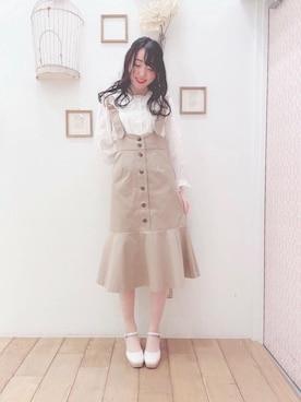 マジェスティックレゴン西宮ガーデンズ店スタッフさん(レディース・155cm)の春コーディネート