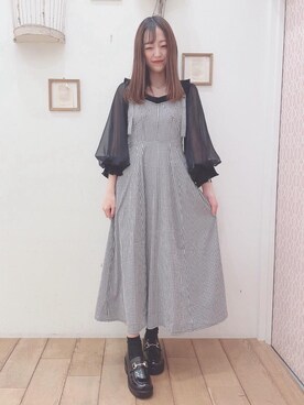 マジェスティックレゴン西宮ガーデンズ店スタッフさん（レディース・153cm）の春コーディネート