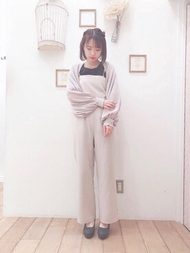 マジェスティックレゴン西宮ガーデンズ店スタッフさん（レディース・155cm）の春コーディネート