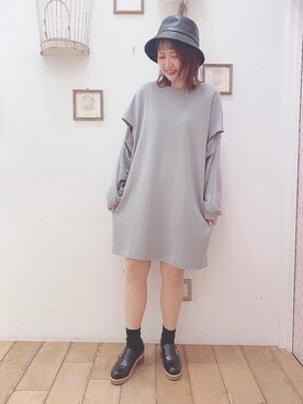 マジェスティックレゴン西宮ガーデンズ店スタッフさん(レディース・155cm)の春コーディネート