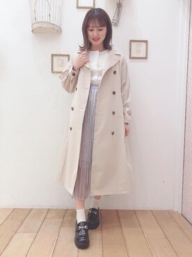 マジェスティックレゴン西宮ガーデンズ店スタッフさん(レディース・155cm)の春コーディネート