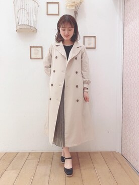 マジェスティックレゴン西宮ガーデンズ店スタッフさん(レディース・155cm)の春コーディネート