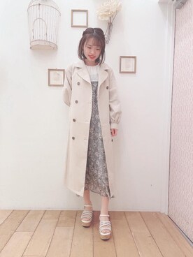 マジェスティックレゴン西宮ガーデンズ店スタッフさん(レディース・155cm)の春コーディネート