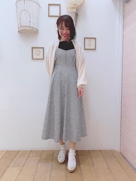 マジェスティックレゴン西宮ガーデンズ店スタッフさん(レディース・155cm)の春コーディネート