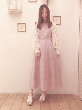 マジェスティックレゴン西宮ガーデンズ店スタッフさん（レディース・153cm）の春コーディネート