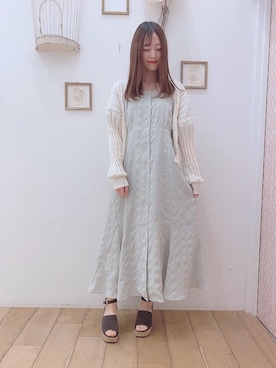 マジェスティックレゴン西宮ガーデンズ店スタッフさん(レディース・153cm)の春コーディネート