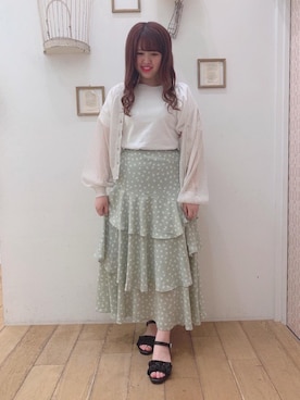 マジェスティックレゴン西宮ガーデンズ店スタッフさん(レディース・155cm)の夏コーディネート