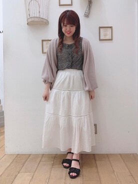 マジェスティックレゴン西宮ガーデンズ店スタッフさん(レディース・155cm)の夏コーディネート