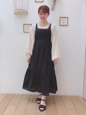 マジェスティックレゴン西宮ガーデンズ店スタッフさん（レディース・155cm）の夏コーディネート