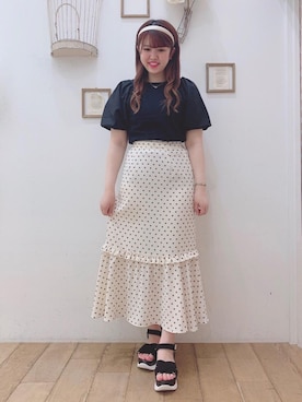 マジェスティックレゴン西宮ガーデンズ店スタッフさん(レディース・155cm)の夏コーディネート