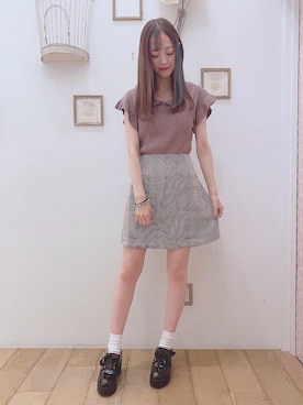 マジェスティックレゴン西宮ガーデンズ店スタッフさん(レディース・153cm)の夏コーディネート
