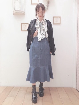 マジェスティックレゴン西宮ガーデンズ店スタッフさん(レディース・153cm)の夏コーディネート