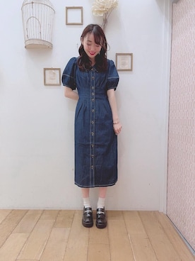 マジェスティックレゴン西宮ガーデンズ店スタッフさん（レディース・164cm）の夏コーディネート