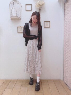 マジェスティックレゴン西宮ガーデンズ店スタッフさん（レディース・164cm）の夏コーディネート