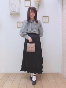 マジェスティックレゴン西宮ガーデンズ店スタッフさん（レディース・155cm）の秋コーディネート