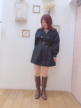 マジェスティックレゴン西宮ガーデンズ店スタッフさん（レディース・158cm）の秋コーディネート