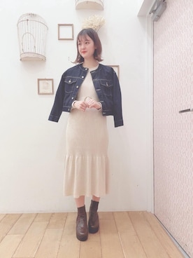 マジェスティックレゴン西宮ガーデンズ店スタッフさん(レディース・164cm)の秋コーディネート