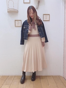 マジェスティックレゴン西宮ガーデンズ店スタッフさん(レディース・153cm)の秋コーディネート