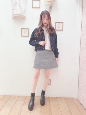 マジェスティックレゴン西宮ガーデンズ店スタッフさん(レディース・153cm)の秋コーディネート