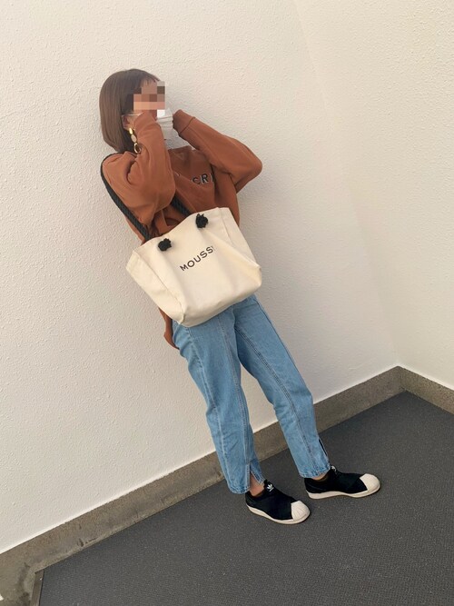 15ccberry Moussyのトートバッグを使ったコーディネート Wear
