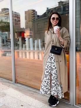 rokh ロク　オーバーサイズトレンチコート Rokh オーバーサイズ トレンチコート | ブラウン | FARFETCH JP