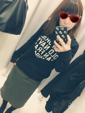 ayaさん（レディース・156cm）の冬コーディネート