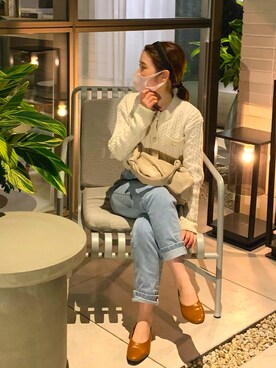 yenaさん（レディース・153cm）の秋コーディネート