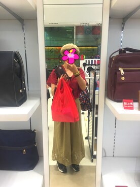 「other.（アザー）のアイテム（パンツ）」を使った、活泼大头鬼要收心さん（レディース・168cm）の夏コーディネート