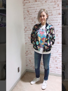 Yukaさん（レディース・155cm）の春コーディネート