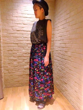 HYSTERIC GLAMOUR（ヒステリックグラマー）の「FLOWER CAT総柄