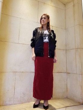 Yukaさん（レディース・155cm）の春コーディネート