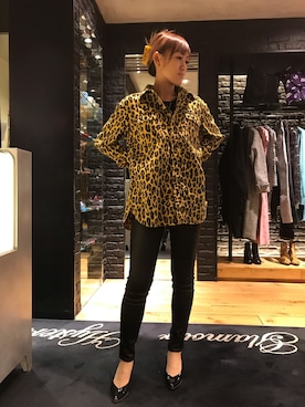 HYSTERIC GLAMOUR(ヒステリックグラマー)の「HG LEOPARD総柄 長袖