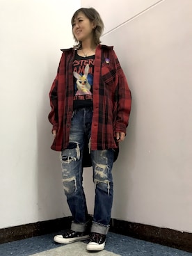 Yukaさん(レディース・155cm)の冬コーディネート