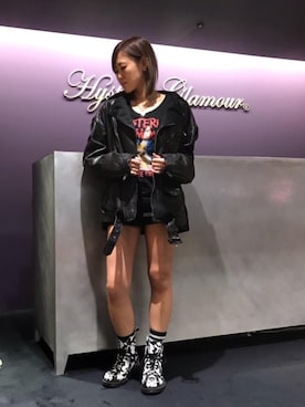 Yukaさん(レディース・155cm)の冬コーディネート