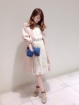 「Supreme.La.La.（シュープリームララ）のアイテム（その他アウター）」を使った、Ayaka Hishizakiさん（レディース・156cm）の冬コーディネート