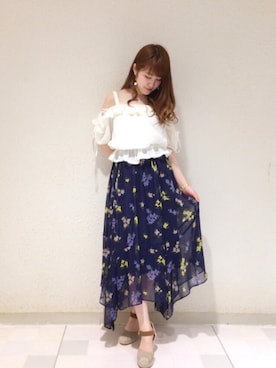 「アイテム（その他シューズ）」を使った、Ayaka Hishizakiさん（レディース・156cm・20代）の夏コーディネート