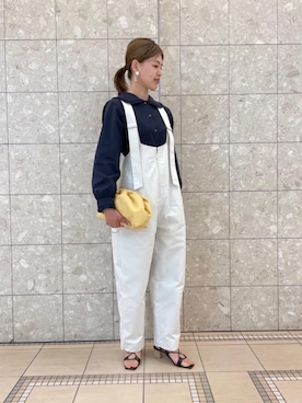 西山 オデット エ オディール スタッフさん(レディース・163cm)の春コーディネート