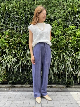 西山　オデット エ オディール スタッフさん（レディース・163cm）の春コーディネート