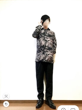 「MofM(manofmoods)（マンオブムーズ）のアイテム（ジャケット/アウター）」を使った、JJさん（メンズ・180cm）の春コーディネート
