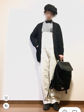 「Johnbull（ジョンブル）のアイテム（オールインワン・サロペット）」を使った、JJさん（メンズ・180cm）の春コーディネート