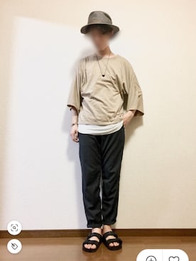 「TOGA PULLA（トーガ　プルラ）のアイテム（アクセサリー）」を使った、JJさん（メンズ・180cm）の春コーディネート